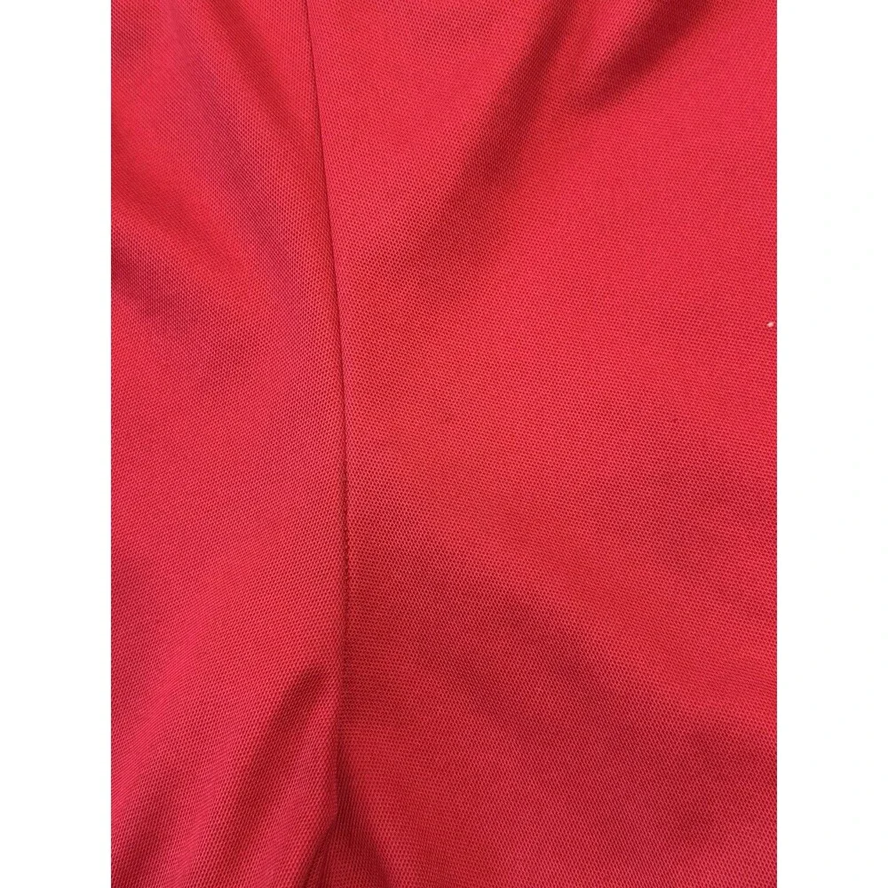 Adidas Red Gym Shorts AeroReady Soccer Athletic No Pockets Mens Small Stripes